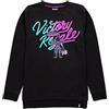 Fortnite Maglione Boys Kids Victory Royale Game Black Jumper T-Shirt