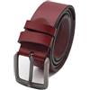 Zerimar Cinture Uomo| Cintura Costume | Cinture in Pelle Naturale | Cintura in pelle 37 mm | Cinture Classiche per Uomo | Colore Brandy | Dimensione 115 cm