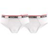 MOSCHINO Uomo Intimo Slip 47388119 S Bianco White 0001