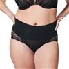 Spanx Mutandine a Vita Bassa in Pizzo Undie-tectable Illusion Donna, Nero (Very Black), XL