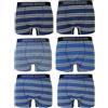 Enrico Coveri 6 Pezzi Boxer Uomo Mutanda Intimo Elasticizzato Varie Fantasie (IT, Testo, XL, Regular, Regular, EB1220)