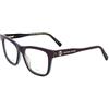 Marc Jacobs Montatura MARC JACOBS MARC 630 LHF BURGUNDY 52/16/140 Donna