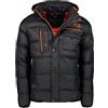 Geographical Norway Giacca trapuntata invernale da uomo - Giubbotto imbottito caldo - Giacca outdoor per inverno/autunno in bundle con UD Beanie