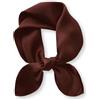 PoeticEHome Foulard in 100% Seta di Gelso Pura - Sciarpa Quadrata Donna a Tinta Unita per Collo e Testa con Confezione Regalo - 68x68 cm