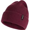 Zylioo XS/S/M/XL/XXL/3XL Berretto invernale lavorato a maglia per testa grande, berretto invernale beanie con visiera, cappello da capitano invernale grande caldo con cuffia in maglia, bordeaux, XS/S