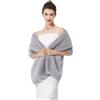BEAUTELICATE Stola Coprispalle Pelliccia Sintetica Donna Scialle Sposa Pelliccia Sciarpa Elegante per Invernale Matrimonio Cerimonia Damigella