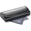 FEFI Custodia rigida per occhiali - protezione premium per i vostri occhiali - ecopelle con elegante effetto pelle, fodera interna in morbido velluto - chiusura magnetica, classica ed elegante