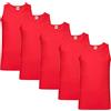 Fruit of the Loom - Canotte leggere da uomo (confezione da 5 pezzi), L