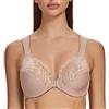 MELENECA Donna Reggiseno Taglie Forti Pizzo Chiusura Anteriore Non Imbottito Cinghie Imbottite con Ferretto