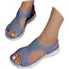 Generico Ciabatte Donna Ortopediche, Sandali Ortopedici Donna Estive Comodi Elegante Scarpe Trekking Mesh Casual Leggero Sandalo Aperta Antiscivolo Sportivo Lavabili Morbida Traspirante con Memory Foam Outdoor