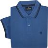 Coveri Polo da Uomo Maniche Corte 100% Cotone Liscio Leggera Regular Fit M L XL XXL 3XL (XXL - Azzurro)