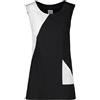 Siry Work Grembiule Donna Art. FRESIA 35% Cotone 65% Poliestere Taglia Unica MADE IN ITALY Ideale per Maestra, Alimentari, Parrucchiera, Estetista, Impresa di pulizie (NERO-F15)