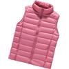 HAXNOHEY Gilet Piumino Donna Leggero Gilet Imbottito Donna Giubbotto Smanicato Donna Gilet Trapuntato Donna Giubbino Giacchetto Giacca Smanicato Donna Invernale Piumini Gilet Senza Maniche Donna Rosa S
