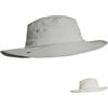 iQ-UV Cappello da sole con tesa resistente al vento UPF 50+, uomo e donna, grigio., M