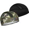 MELASA Cooling Berretto da ciclismo sotto il casco, Mech, traspirante, fodera per casco da bicicletta, berretto da corsa, sportivo, per uomini e donne, adatto sotto i caschi