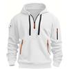MEDUOLA Uomo Felpa con Cappuccio Felpa con Zip Ragazzi e Uomini Felpa con Zip Tasca Multifunzionale Felpa con Cappuccio Jogging Pullover