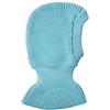 tevirP Passamontagna da inverno, per bambini, per ragazzi e ragazze, in 100% lana merino, fatto a maglia Aqua Blue s