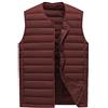 Peuignao Piumino Smanicato Uomo Gilet Imbottito Uomo Gilet Trapuntato Giacca Piumini Smanicato Uomo Inverno Giubbino Senza Maniche Uomo Giubbotto Smanicato Taglie Forti Giubbotti Piumino Senza Maniche Rosso L