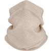 ehsbuy Snoods - Scaldacollo invernale per uomo e donna, caldo, antivento, scaldacollo, sciarpa, copertura per il viso, bandana, per sport all'aria aperta, moto, sci, corsa, ciclismo, regali, Beige