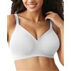 Channo Reggiseno Senza Ferretto Donna: Scollo a V Push-Up Invisibile Confortevole (Bianco M)