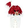 pvucpot Tutina Neonato 0-3 Mesi Maschio Carino Natale Maglioni Cappotto Da Neonati Unisex Manica Lunga Pagliaccetti Maglia Tuta Renna Abiti Complessivi Da Bambini Pagliaccetto Neonato Per Natale