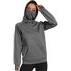 Bassdash Felpa Donna con Cappuccio in Pile con Ghetta per Il Collo,Impermeabile Inverno Felpe Calde da Escursionista Corsa Pesca