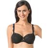 Rosa Faia Selma Reggiseno con Ferretto, Coppe Non Imbottite, Black, 2D Donna
