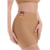 TONEST Shapewear - Intimo Snellente - Pantaloncini Modellanti - Vita Media - Pancia Piatta Mutande - Guaina Contenitiva - Senza Cuciture - 1300-MS-FC (42, Beige Scuro)