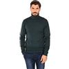 Ciabalù Dolcevita Uomo in Cashmere Maglione Collo Alto Maglia Manica Lunga Maglioncino Caldo (as6, Alpha, XX_l, Regular, Regular, Petrolio, XXL)
