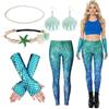 Meanju Costume da Sirena da Donna e Ragazza,Costumes per Carnevale-L