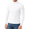 Oanviso Maglione Uomo Lavorato A Maglia Sottile Trecce Collo Alto Lupetto Caldo Manica Lunga Pullover Dolcevita Maglieria Invernale Maglioncino