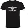 Genérico Maglietta nera per amanti di Bentley - Regalo per auto, Nero , XXL