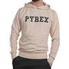 PYREX ORIGINAL - Felpa da Uomo con Cappuccio in Cotone, Polsini Elasticizzati e Logo Frontale - Art. 45100 (Crema, XL)