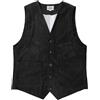 XuanXmy Gilet Di Velluto a Coste Retrò Da Uomo American Casual Senza Maniche Gilet a Spalla Monopetto Multitasca Gilet Con Scollo a V Gilet Sottile S