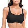 ZAAYO Reggiseno sportivo da donna, regolabile, con schienale a U, forte tenuta, push up, jogging, yoga, fitness, sport, reggiseno rimovibile, per yoga, yoga, senza cuciture