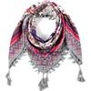 Nuofengkudu Sciarpe Cotone Donna Eleganti Floreale Stampa Bohemien Etniche Stile Grande Vintage Piazza Scialli Foulard con Fiocco Scarfs 110 * 110CM X-Colore 44