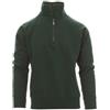 noTrash2003 Half Zip Sweatshirt - Felpa da lavoro compatibile con Payper Miami, per ufficio, lavoro e tempo libero, tessuto elasticizzato a costine su maniche e vita, 300g/mq, 70% cotone, dalla XS