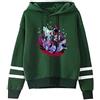 LKY STAR Hazbin Hotel Hoodie Cosplay Sweatshirt con Maniche Lunghe Casual Felpa con Cappuccio per Uomo Donna XXS-4XL