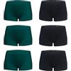 Libella Pacco da 6 Mutande Mini Shorts Donna Microfibra Senza Cuciture 3908 BDGR L/XL