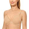 Gratlin Reggiseno Allattamento Donna Morbido Confortevole con Ferretto Imbottito Coppa Intera Talpa Abbronzatura 6C