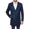 Evoga Cappotto soprabito uomo Class invernale giacca casual elegante (M, #A1 Blu scuro)