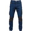 Generico Pantaloni Uomo da Lavoro Jeans Multitasche Elasticizzato Modello Denver Tech (IT, Testo, XXL, Regular, Regular, Blu)