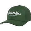 Mitchell & Ness Classic Red Pinscript Snapback