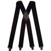 Olata Bretelle da Uomo a X, Senza Metallo, Clip in Plastica, 40 mm | Bretelle a X da 40 mm senza metallo con clip in plastica; regolabili per viaggio, lavoro e uso quotidiano.