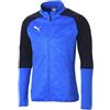 PUMA Giacca sportiva da uomo a maniche lunghe con zip, blu 656193 02, Blu, L