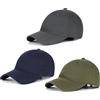 Zylioo Cappellino da Baseball XL/XXL Uomo e Donna Cappello con Visiera Berretti da Baseball Sportivi 55-65
