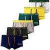 SHUOJIA Comodi Boxer da Uomo Confezione da 6 Boxer Elasticizzati Morbidi Attillati Slip in Puro Cotone Traspirante (M)