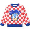 Sonic The Hedgehog Felpa per Ragazzi, Maglione Felpa in Cotone Regalo per Bambino, Taglie 4 ai 12 Anni (IT, età, 12 Anni, Regular, Rosso)