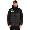 Etoile Giubbotto Olympia per Zeus Imbottito con Cappuccio Chiusura a Zip Sport Calcio Calcetto Relax Fitness Palestra Allenamento Tasche Laterali Training Cappotto Giubbotti