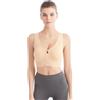 ZCJ Reggiseno sportivo da donna senza ferretto, per seni grandi, con forte tenuta e spalline incrociate regolabili, reggiseno traspirante per fitness, yoga, corsa
